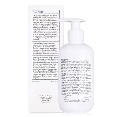 Универсальное импортное очищающее молочко на основе аминокислот подходит для мужчин и женщин, США