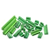 Без сварка стыковки 2EDG 5,08 мм Пара 2EDGRK5.08 2P-24P Закупоривание зеленой проводной терминала