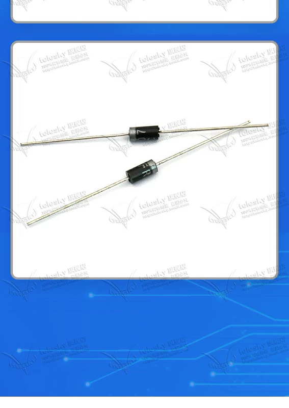 FR107 1A/1000V cắm trực tiếp DO-41 diode chỉnh lưu phục hồi nhanh (50 chiếc)