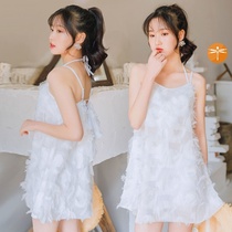 Swimsuit Women summer 2021 New Fashion thin belly cover Conservative large size ins fairy lady fan hot spring