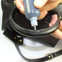 Anti-splitting leather bag wrapping lace bag with luxury black breakage bag wrapping edge repairing oil leather upkeep white supplement