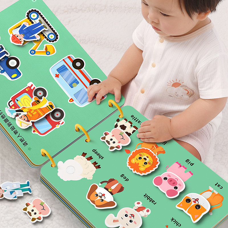 Quiet ripping book baby hand tearing up book can tear toy 0 1 year old baby 6 months early to teach bitten puzzle-Taobao