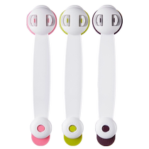 Drawer buckle anti-baby cabinet door lock child safety lock refrigerator cabinet sliding door anti-pinch hand sliding door window buckle