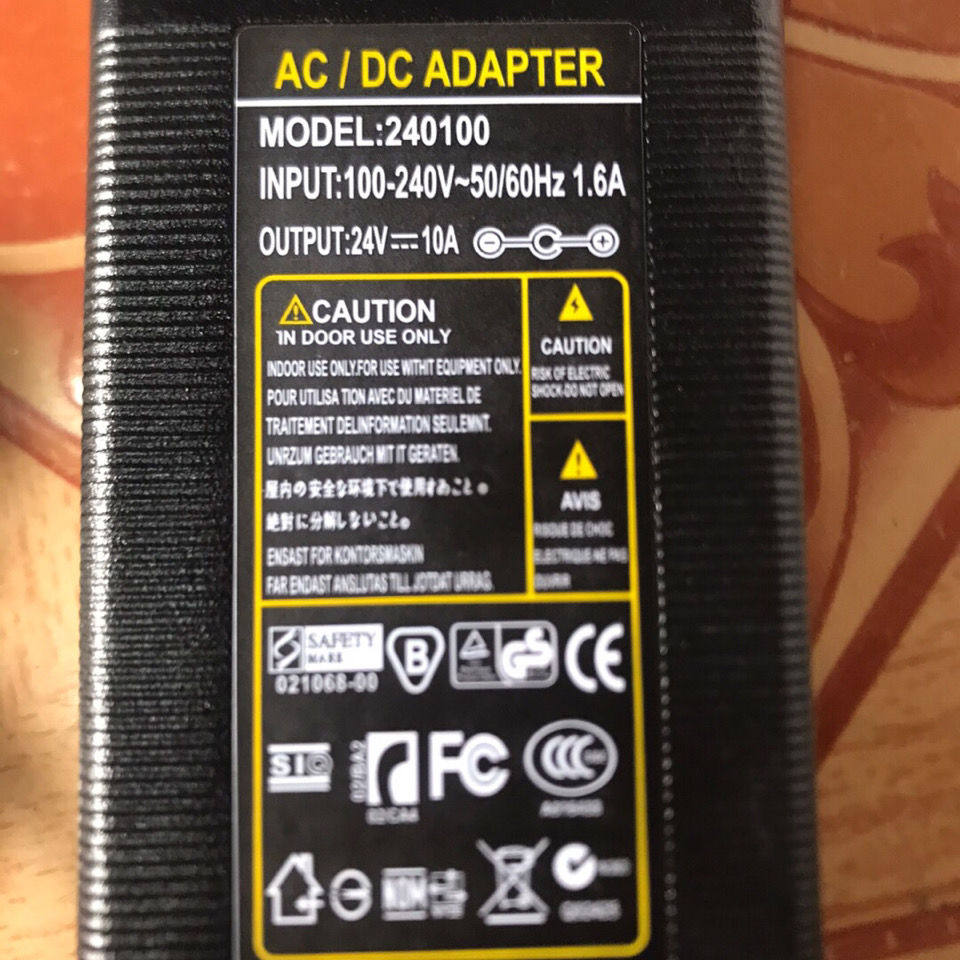 Audio power adapter 24V10A220V AC DC 24V high power transformer