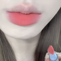 Korean female atmosphere silky velvet matte solid lipstick matte long-lasting not easy to stick to the cup rich color lipstick affordable