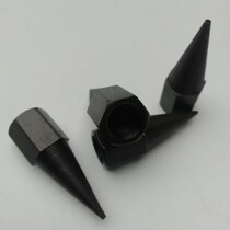 Carbon steel grease gun nozzle gun head Steel pointed nozzle Universal wear-resistant fine pointed nozzle Pneumatic manual explosion-proof non-leaking nozzle