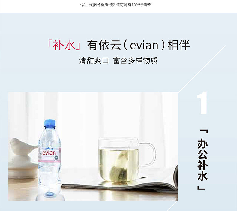 安享好物 安享A级饮用水-依云天然矿泉水  
