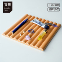 Junset Japan Import light lavish refreshment tray Jewelry Key Tray Containing Arita 2016 Dinner Plate TA Spot