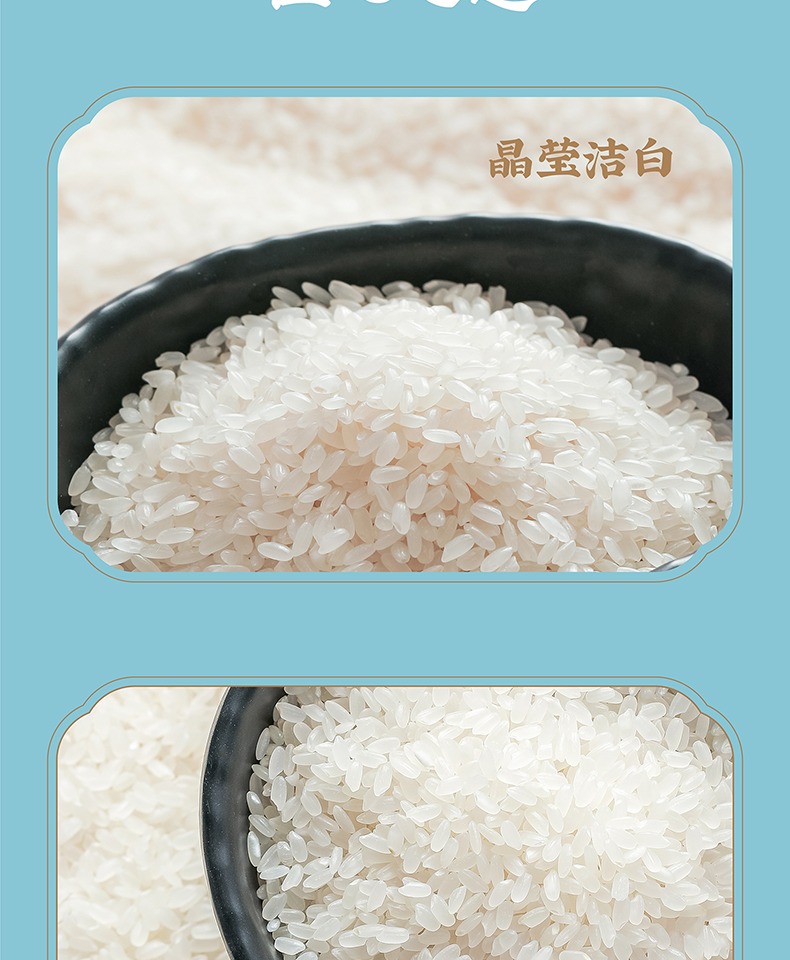 袁隆平大米雪御寒香5kg*2