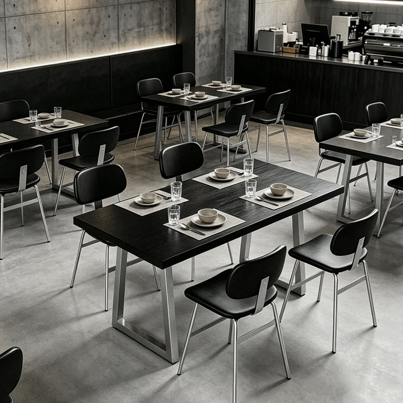 Industrial Style Tables and Chairs for Cafes, Restaurants, Commercial Milk Tea Shops, Casual Bars, Music Bars, High-End Dining Table and Chair Sets Industrial Style Tables and Chairs for Cafes, Restaurants, Commercial Milk Tea Shops, Casual Bars, Music Bars, High-End Dining Table and Chair Sets
