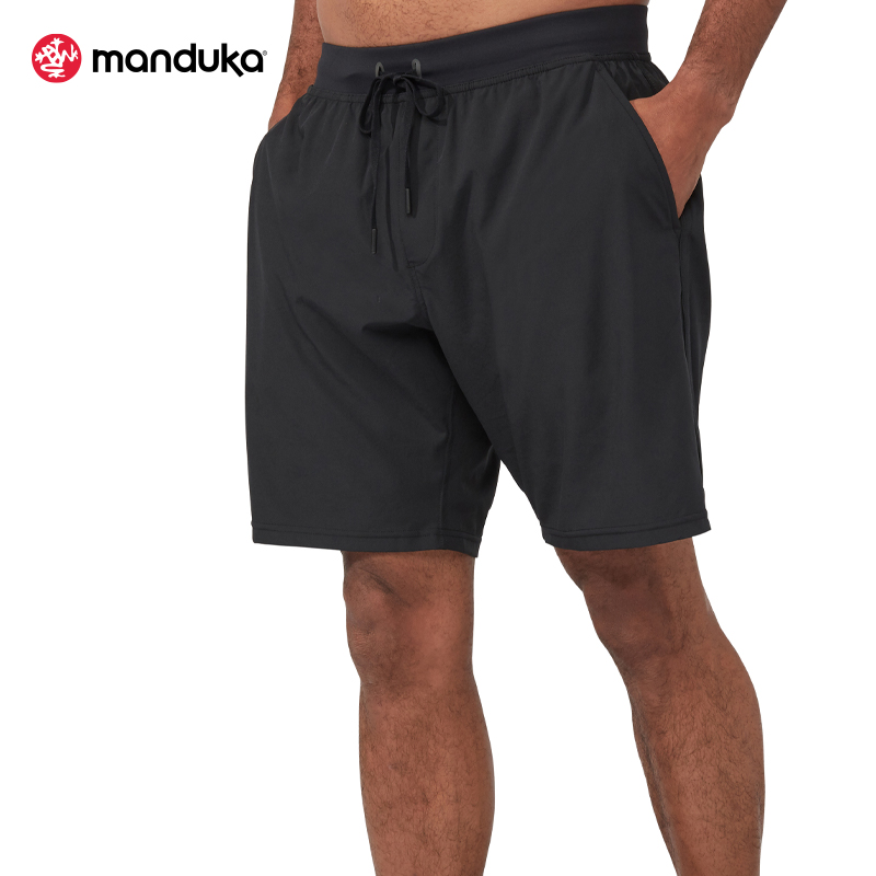 Manduka Agility Yoga Pants Men Sports Shorts Training Breakthrough Dry Running Pants Casual Summer
