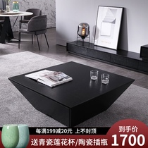 Minimalist light luxury coffee table Floor cabinet TV cabinet size apartment Italian modern minimalist complete set of living room combination