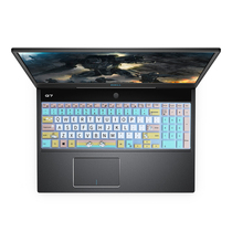 dell dell Tour Box new G7 keyboard film 7790 7588 5550 laptop protective cover 15 6 inch computer protection film Lingyue 5000 15 5570