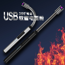2020 new outdoor barbecue kitchen igniter ignition gun USB electronic charging arc lighter ignition stick