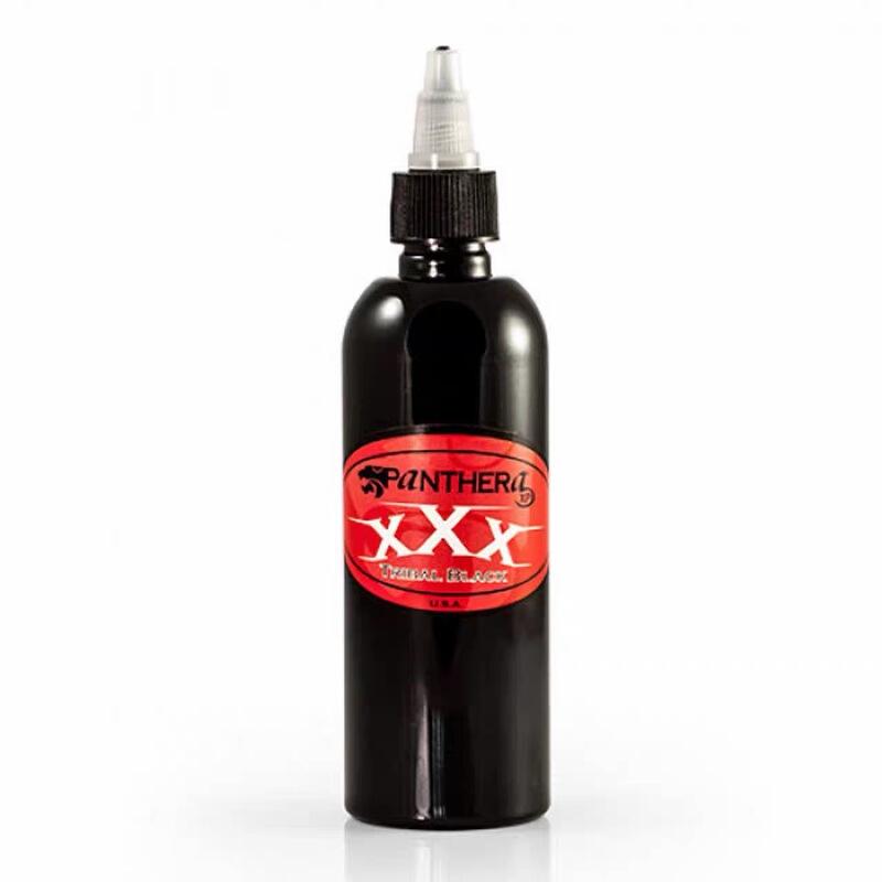 Tattoo Ink Imported from Italy, Panthera Black Tattoo Ink, Ultra-Black for Outlining and Shading