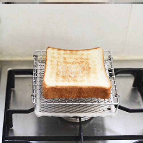 Grid Grill Gas Japan Bread Grilled Fish Toast Import Day Style Straight Fire Ceramic Burning Nets Sandwich Clips