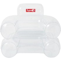 Spot Sup 18FW chaise gonflable chaise gonflable canapé transparent canapé en flammes