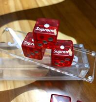Spot tide card sup dice 11fw red dice acrylic box Classic Collection old storage box