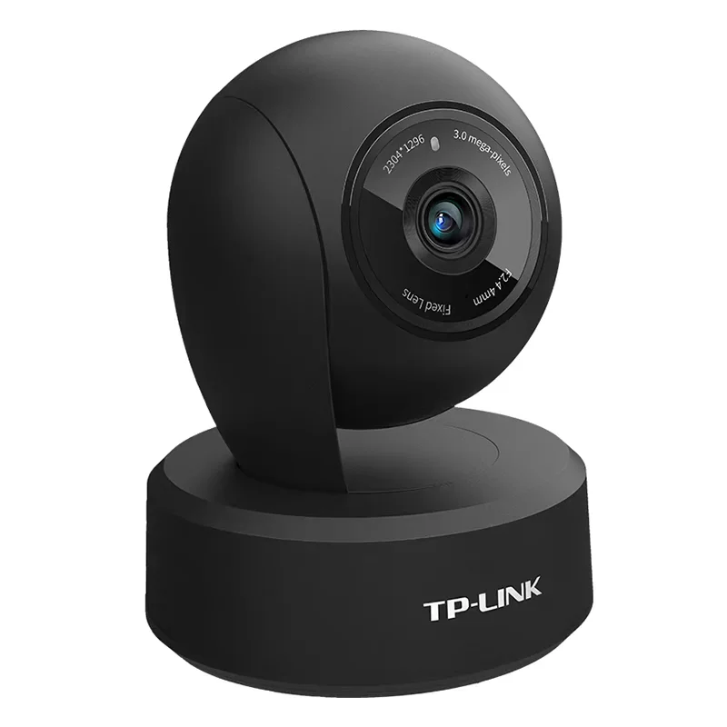 Беспроводная камера TP-LINK WiFi, мониторинг по смартфону, потолочная лампа, маленький дом 360-градусный панорамный HD ночное видение внутри и снаружи, зум, интеллектуальное отслеживание монитор ipc43an
