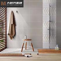 ins net red color Macaron tiles Nordic kitchen bathroom wall tiles All-ceramic toilet floor tiles 300×600