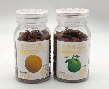 Fuxin Xinyuan Honey Salty leisure snack bottle Chaoshan specialty rat Huadan Nostalgic childhood sweet and sour packaging