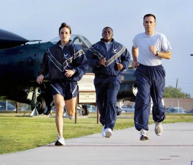 Original US AIR FORCE US AIR FORCE sports shorts USAF PT physical training suit Running suit