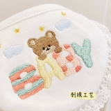 Шарф, слюнявчик, аксессуар, милый нагрудник