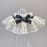 Слюнявчик, шарф, нагрудник, аксессуар с бантиком, чокер, галстук-бабочка