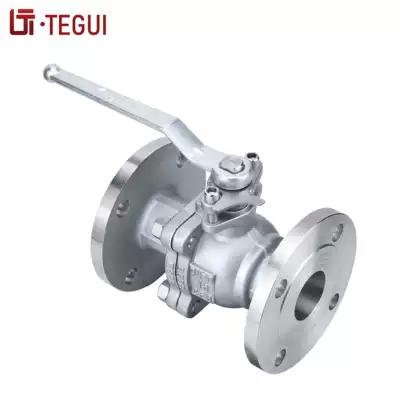 Q41F-16P stainless steel flange ball valve manual ball valve 304CF8 ball valve DN25506580100