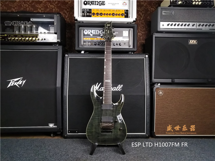 Shengsei instrument ESP LTD H1007 FM FR electric guitar rock heavy metal Han production 