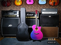 The Sheng Musical instrument Eastman Eastman AC622-SP dazzling colorful all-single folk music wood guitar