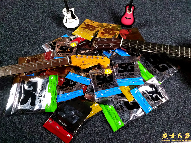 SG strings Brazil 5145 5145 5198 6687 6670 6670 Guitar Wood Guitar Bass Strings