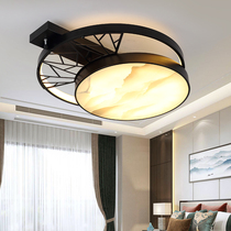 New Chinese ceiling lamp Living room Bedroom long square shape Chinese style Zen dining room lamp Study combination package lamp