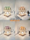 Fireless Aromatherapy Diffuser Stone Crystal Night Light Bedroom Girls Light Fragrance Long-Lasting Household Essential Oil Fragrance Ornaments Gift Box