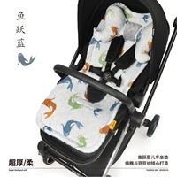 Fish Yue синяя густая подушка Doolyuuro