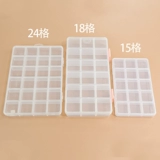 Прозрачные пластиковые бусины, ювелирное украшение ручной работы, аксессуары, коробка для хранения