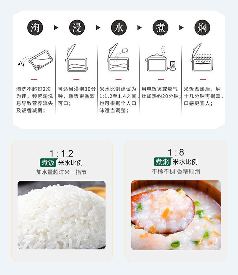 黑龙江寒地长粒香米2.5千克五斤装