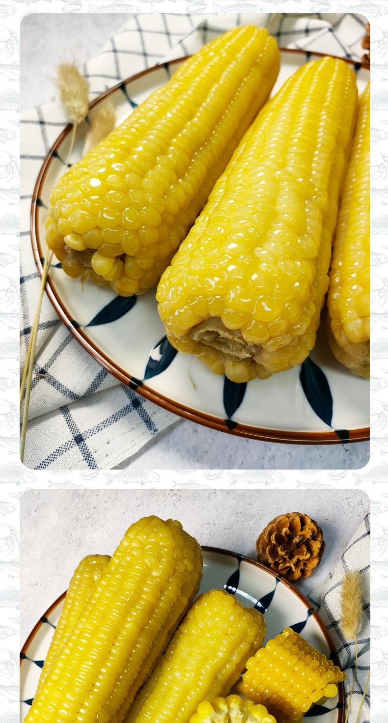 燕迎春 东北即食甜糯玉米 8根/2400g 图4