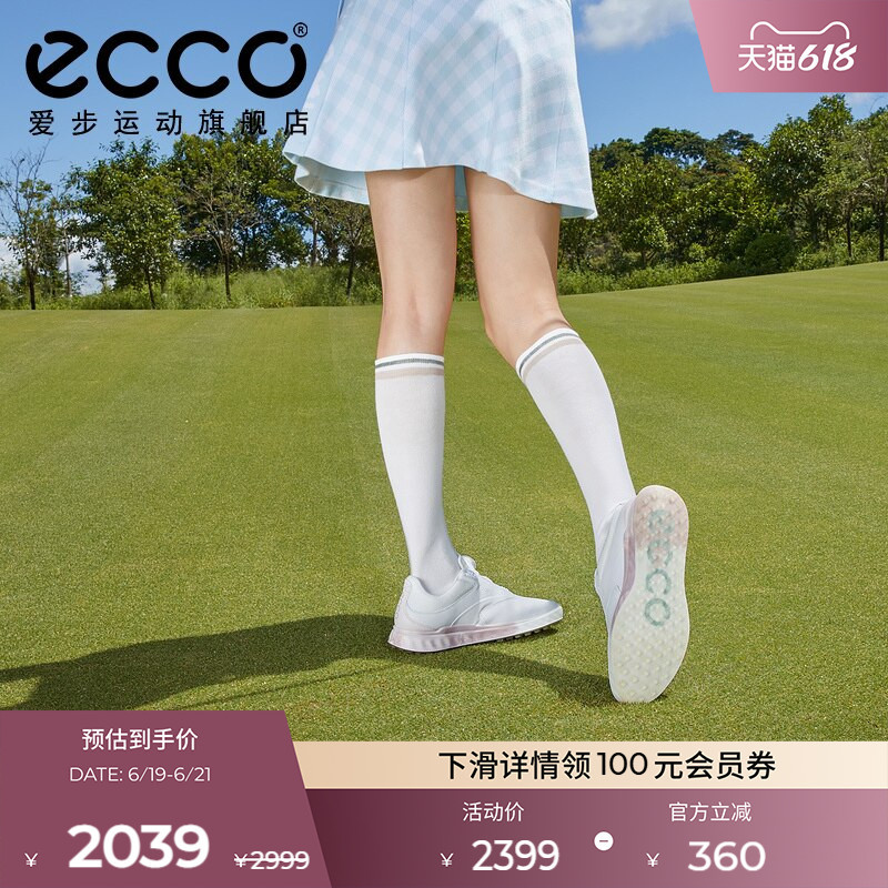 Ecco Golf Shoes, Waterproof, Breathable, Comfortable and Durable Women's Shoes, Golf S3 Series 102973