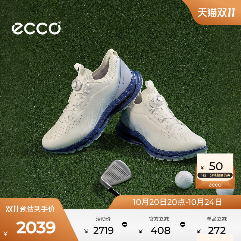 Ecco Golf Shoes for Men, Autumn and Winter Boa Lace-Up Support and Cushioning Glof Biom C5 132624