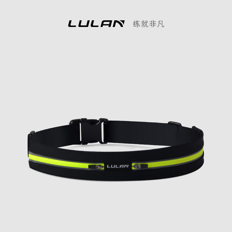 Running mobile phone waist bag multi-functional sports waist bag running high elastic fitness anti-sweat wet marathon waist bag men and women
