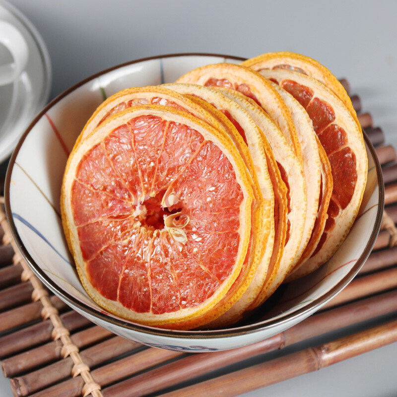 Pure handmade fruit tea Western grapefruit slices 500g fresh bulk bubble water baker to decorate red western grapefruit dry citrus fruit tea