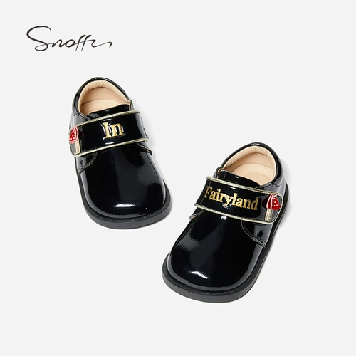 Детские туфли, дышащая обувь для кожаной обуви для раннего возраста, мягкая подошва