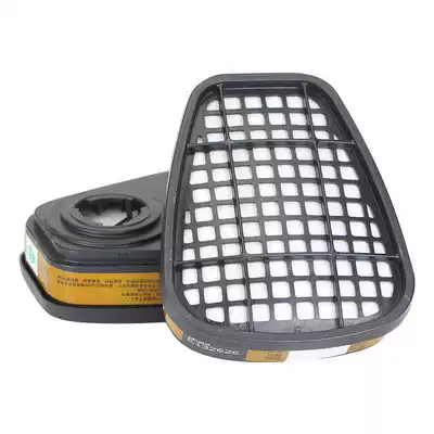 3M6057 filter box, gas mask, filter box, anti-organic vapor, acid gas, hydrogen chloride, sulfur dioxide
