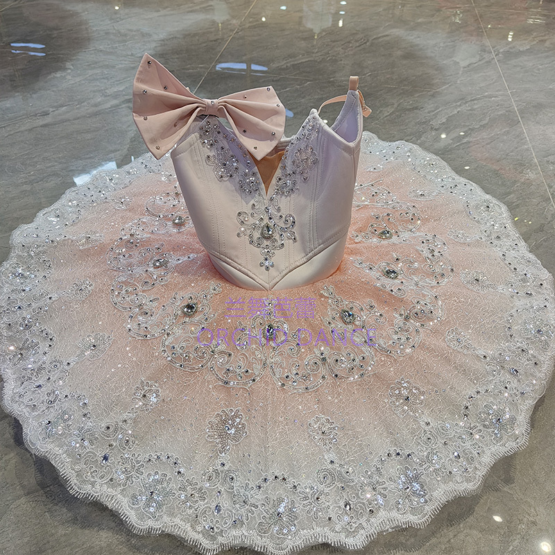 Fairy Doll Paquita Female Variation Ballet Dress Children and Adults Pink Performance Tutu Dress Competition Performance Costume Fairy Doll Paquita Female Variation Ballet Dress Children and Adults Pink Performance Tutu Dress Competition Performance Costume