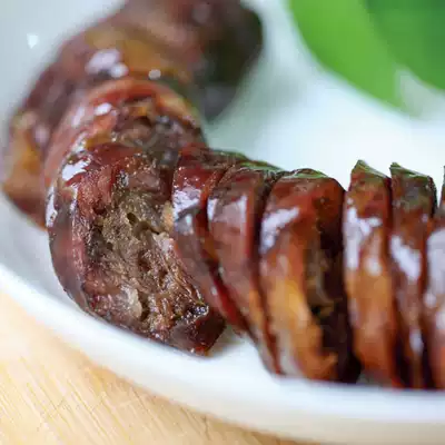 Authentic Anchang sauce sausage specialty farmhouse handmade 500g new Sausage bacon Shaoxing sausage