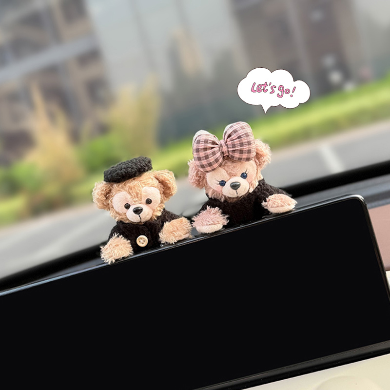 Japan 2025 Car Dashboard Decoration Plush Toy for Car Screen Display, Cute Shelliemay Doll