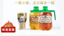 Qingdao Qingxiang craft wheat Whole wheat Pearson white beer Fresh beer Pearson wheat 1 barrel each