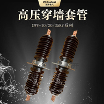 20-35KV high voltage wall bushing CWW CWC CWB-10 200A3150A4000A embedded pipe copper conductor