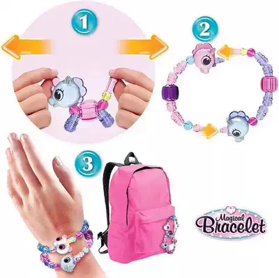 Children's cute little girl princess surprise pet Magic animal deformation bracelet Girl best friend Amethyst toy